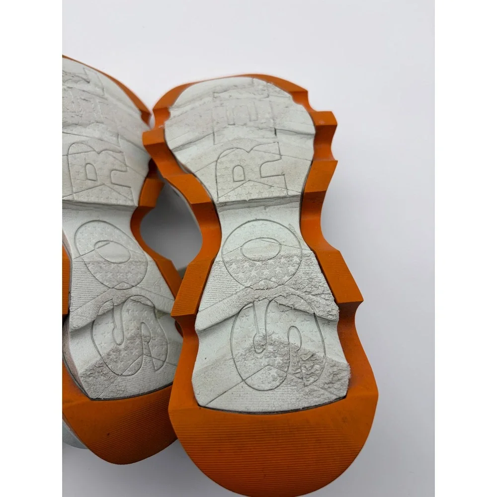 Sorel Kinetic Impact II Slingback Sandals Sea Salt Black Orange NL4962-126 8